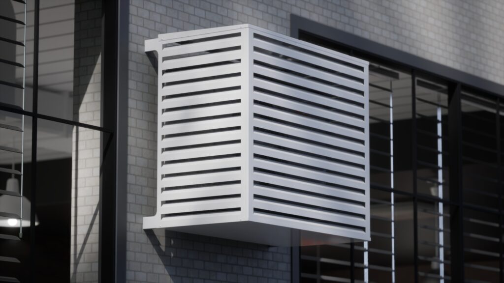 Klimabox - Abdeckung für Klimaanlage und Wärmepumpe