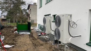 klimabox zelený - klimabox.cz - krycí jednotka klimatizace 1